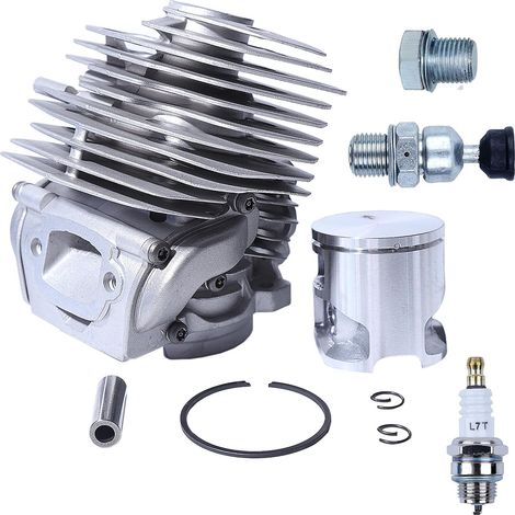46mm Cylinder Piston Kit For Husqvarna 562XP 560 Decompression Valve 575355803, Cylinder, Piston, Pin, Ring, Circlip, Spark Plug, Decompression Valve (1/5)