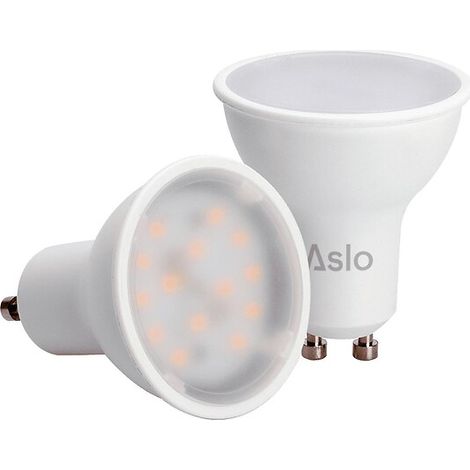 Lampes LED GU10 6W 400 lm 4000K - ASLO