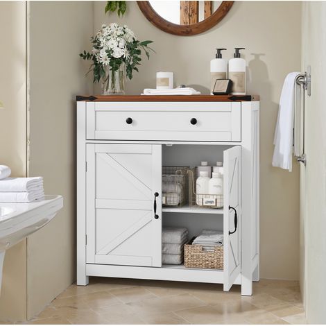 Mobile cucina con cassetto e ripiano regolabile OKMYHOME (1/5)