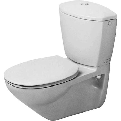 WC suspendu DURAPLUS PRACTICA Cascade 365x650mm blanc (1/4)