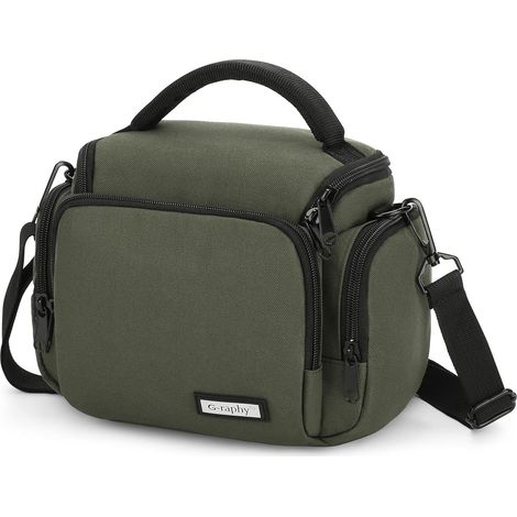 Custodia impermeabile per fotocamera DSLR, borsa per fotocamera digitale, borsa a tracolla per Canon Nikon Sony Panasonic