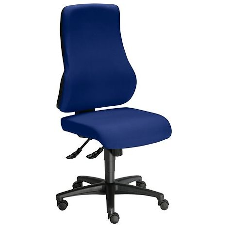 Chaise de bureau Top point synchrone bleu (1/2)