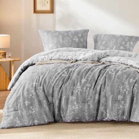 Couette Imprimée 240x220 - Couette sans Housse Lavable 2 Personnes (1/5)