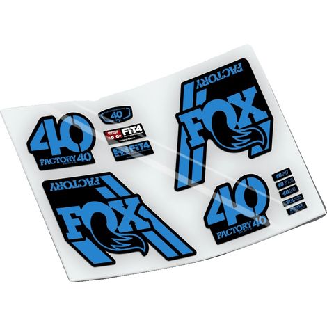Pegatinas, vinilo resistente, diseño personalizable, azul 517 (1/2)