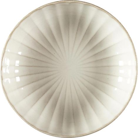 Lot de 6 Assiettes Creuses "Vlora" 25cm Beige