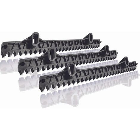 SOMFY 2400501 - Mètre de crémaillère supplémentaire (3 x 33 cm) pour portail coulissant - Compatible avec les moteurs Freevia et Slidymoove