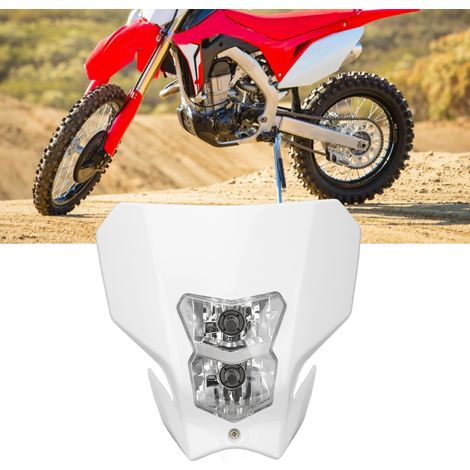 DC12V Motorradscheinwerfer, kompatibel mit weißen Honda CRF450L und CRF450XR Modellen 2019-2020. (1/5)