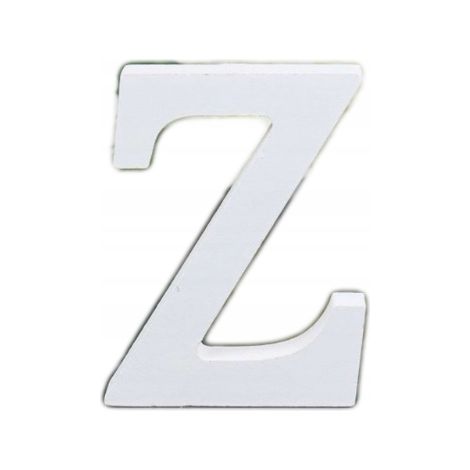 Lettre en bois « Z », 16 cm, 1 pc. (1/2)