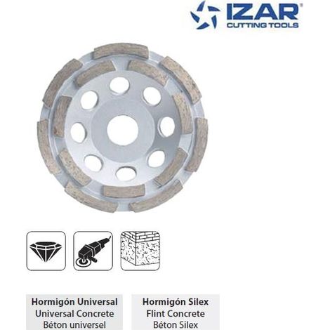 disque plateau diamant Izar double coupe de 115 mm