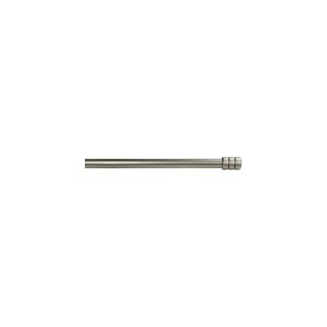 BASTONE METALLO D 20/19 120/210CM CILINDRO NICHEL 6 PZ