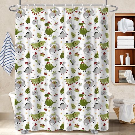 Rideau polyester pour douche 180x180 lavable rideau imperméable pour une déco qui inspire (1/5)