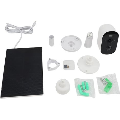 Caméra Sécurité Solaire 4MP 2K Zoom 5X Détection Mouvement Intercom Temps Réel IP66 Étanche Extérieur Sans Fil WiFi Avec Carte Stockage 64G (1/3)