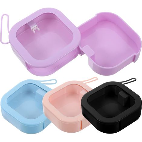 Set di 4 portagioie compatti e portatili in plastica (1/5)