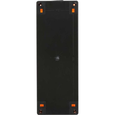 Boîtier de commutation BX4 22mm quatre trous bouton poussoir contrôle boîtier de boîtier electronique lumiere Jaune (1/4)