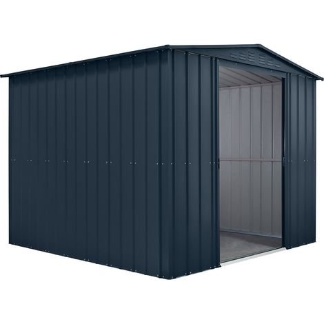 Casetta Box da Giardino 308x248xH203 cm in Lamiera Antracite