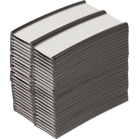 Porte-étiquettes magnétiques Mobestech avec 50 clips, design (1/5)