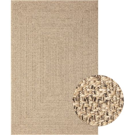 Tapis 200x290 aspect jute intérieur et extérieur (1/5)