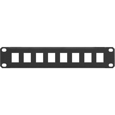 PATCH PANEL 10" 8 PORTS RJ45 1U GEWISS GW38443