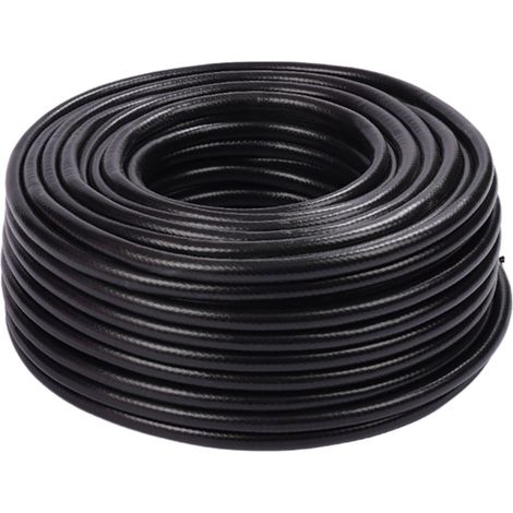 Weatherproof Garden Hose, Black, UV-Resistant, 1/2" Fittings (1/5)