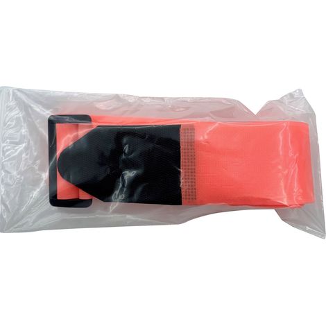 TRU COMPONENTS 922-1319-Bag  Klett-Kofferband mit Gurt Haft- und Flauschteil  Orange 1 St.