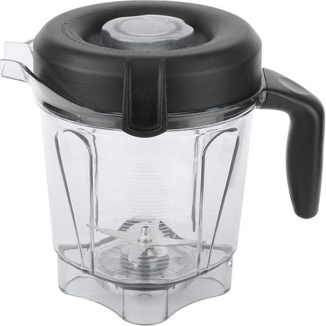 Bol mélangeur de 1,9 L (64 oz) : pichet en acrylique incassable de 2 L avec poignée antidérapante pour appareils de cuisine Vitamix séries 5300 et G (1/5)