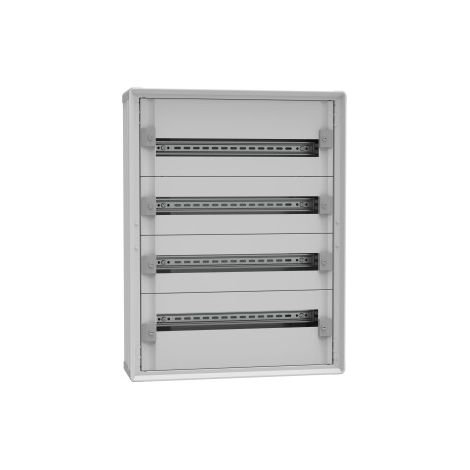 Legrand - Coffret de distribution XL3 HP 160 - 4 rangu00e9es de 24M - Ru00e9f : 1CO4R24SPL (1/3)