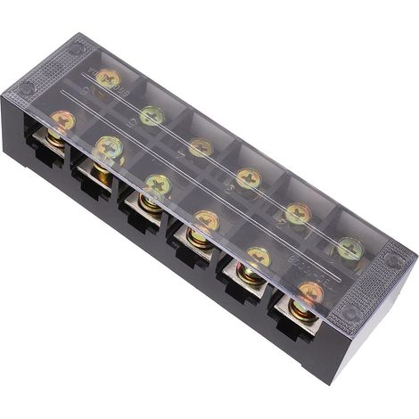 Blocs de jonction, câblage facile et bornier durable 600 V 100 A pour pont avec résistance à haute température (6 positions) (1/5)