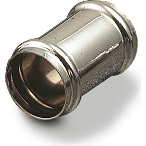 TIRINNANZI Giunzione Ottone Cromato Con O-Ring Per Canotto Ø26 - 427800OC26