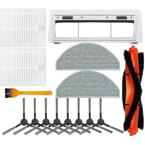 Main brosses latérales lingette de lavage filtres HEPA pour IRobot Roomba Combo Essential Y01420 Robot pièces (1/5)