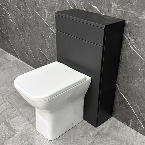 Back To Wall Toilet Comfort Height Rimless With Soft Close Seat Tall WC Sally