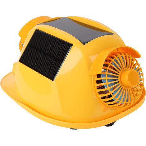 Schutzhelm mit Doppellüfter und Solarlicht für Bauarbeiten und Heimwerkerprojekte (1/5)