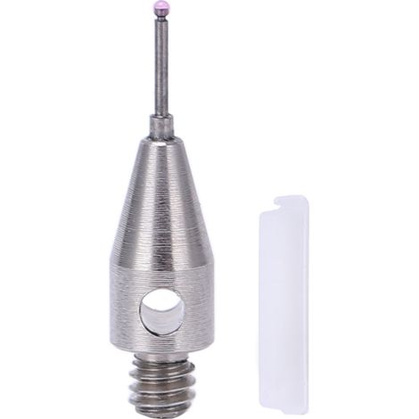 Palpeur de mesure CMM pointe rouge, tige en carbure de tungstène, longueur 10mm, filetage M2 pour machine-outil CMM (1/5)