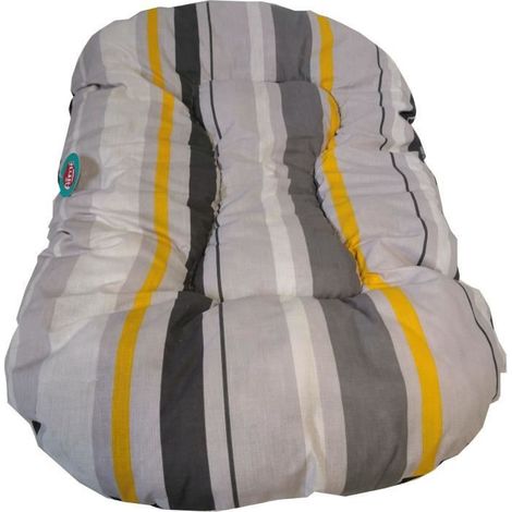 Coussin pour chien AIME ovale gris 90 cm (1/4)