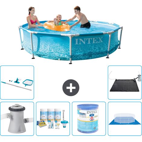Intex Piscine Tubulaire Ronde - 305x76 cm - 7-pièces S41372 (1/3)