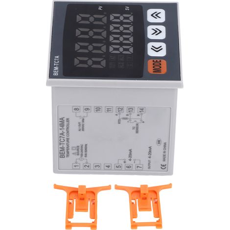 Régulateur de température PID 72x72mm Thermostat numérique intelligent AC 100‑240V (1/5)