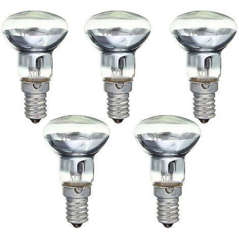 Replacement bulb for lava lamp E14 R39 30W screw-in, transparent reflector, light spot, incandescent lava lamp - dydz (1/4)