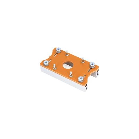 Support pour machine à affleurer, support de rainurage invisible 2 en 1 pour le travail du bois, guide de rainurage en alliage d'aluminium (1/5)