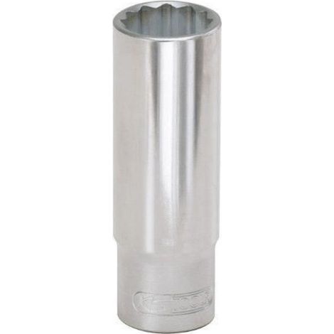 Douille Longue - 12 Pans - 10 mm - 1/2 Pouces - Pour Usage Mixte