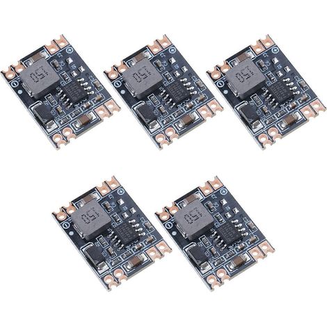 Module adaptateur abaisseur de tension réglable 4,5 V-28 V vers 3,3 V, 5 V, 9 V et 12 V, régulateur de tension réglable pour voiture, multicolore (1/5)
