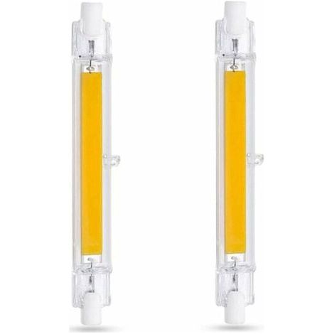 Ampoule LED R7S 118 mm 13 W Blanc froid 6000 K, 1000 lm, équivalent à une ampoule halogène 80 W/100 W (culot J118), non dimmable, format slim R7S 118 mm (1/5)