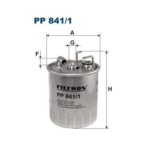 Filtro carburante PP841/1 filtro