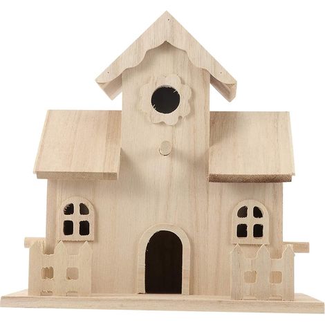 Vogelhaus für Blaumeisen - Vogelhaus aus Holz - Blaumeisenhaus für den Außenbereich (1/5)