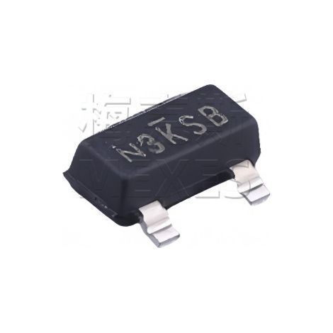 VISHAY SI2303CDS-T1-GE3, N3 SOT-23 P-Kanal-Oberflächenmontage-MOSFET-Chip, Siebdruck-Elektronikbauteil, 5 Stück.