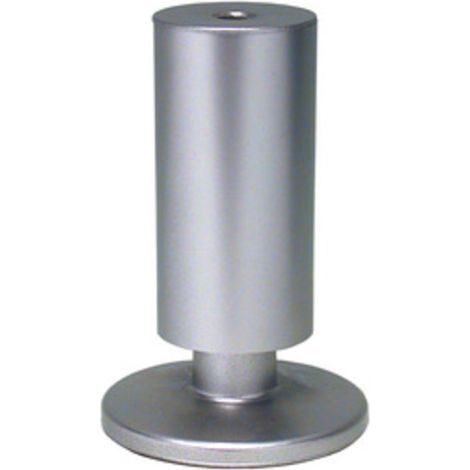 PIEDINO IN ABS CM.12 CROMO P1808. Prezzo per 1 pezzo.