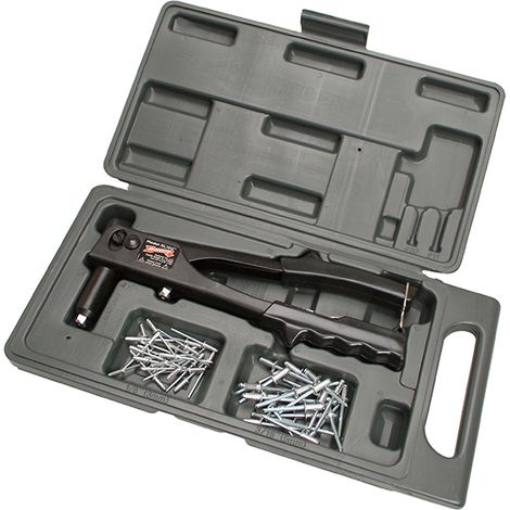 ARROW RL100K Rivet Tool Kit - Interchangeable Nosepiece and Rivets (1/2)