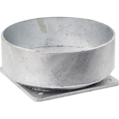 Connettore flangiato per autocisterna per imbuto da 10", acciaio zincato 04051114