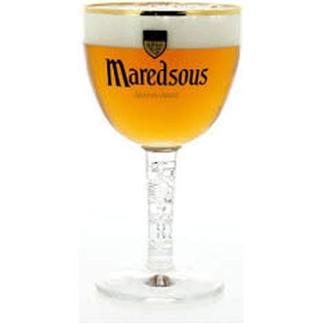 Lot de 6 verres Maredsous - 25 cl - Verres à bière officiels Belgique