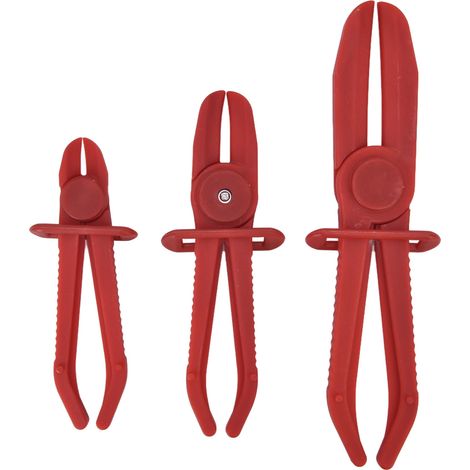 Kit d'outils en nylon pour collier de serrage, conduite de carburant et étrier de frein (3 pièces), adapté aux ateliers et usines. (1/5)