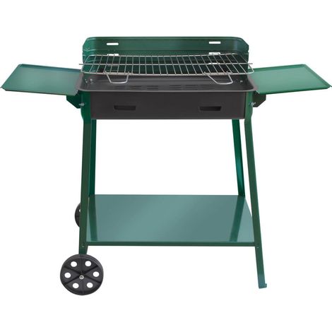 Barbecue a Carbone Fuego Con Ruote e Ripiani
