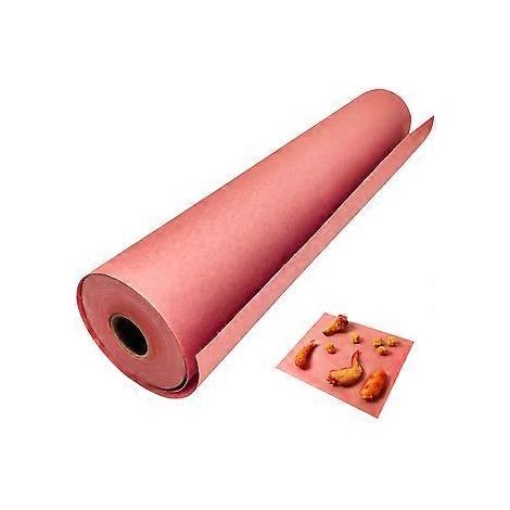 1 feuille de papier boucher rose, papier kraft barbecue, le papier boucher original